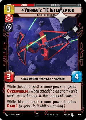 Vonreg's TIE Interceptor - Ace of the First Order
