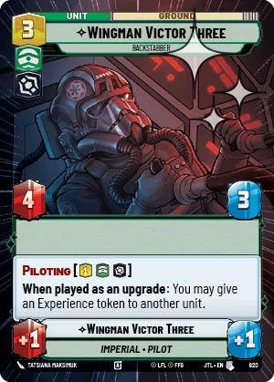 Wingman Victor Three - Backstabber