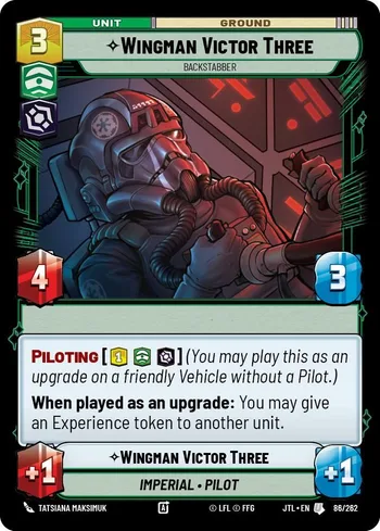 Wingman Victor Three - Backstabber