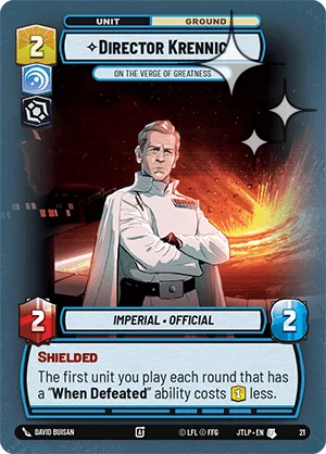 Director Krennic - On the Verge of Greatness