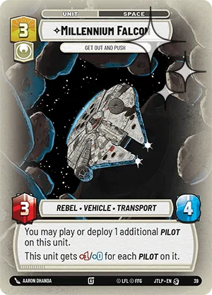 Millennium Falcon - Get Out And Push