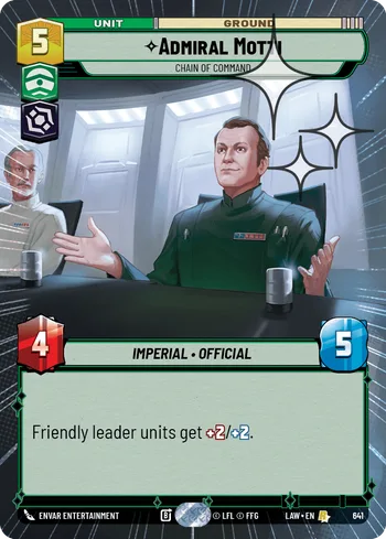 Admiral Motti - Chain of Command