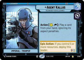 Agent Kallus - Reconsider Your Allegiance