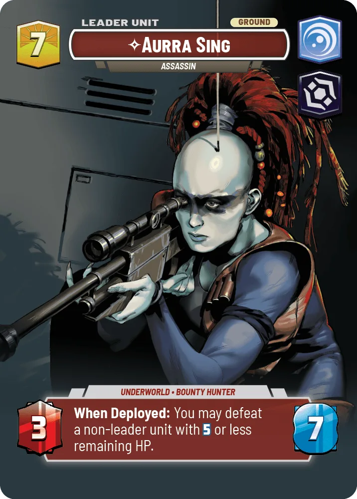 Aurra Sing - Assassin (back)