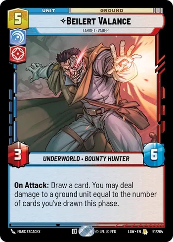 Beilert Valance - Target: Vader