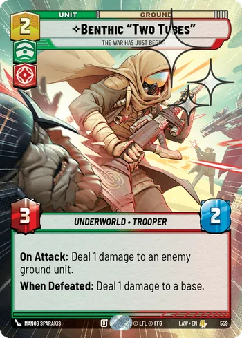 Benthic “Two Tubes” - The War Has Just Begun