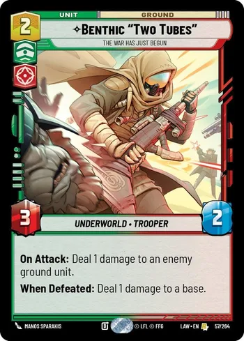 Benthic “Two Tubes” - The War Has Just Begun