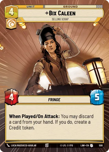 Bix Caleen - Selling Scrap