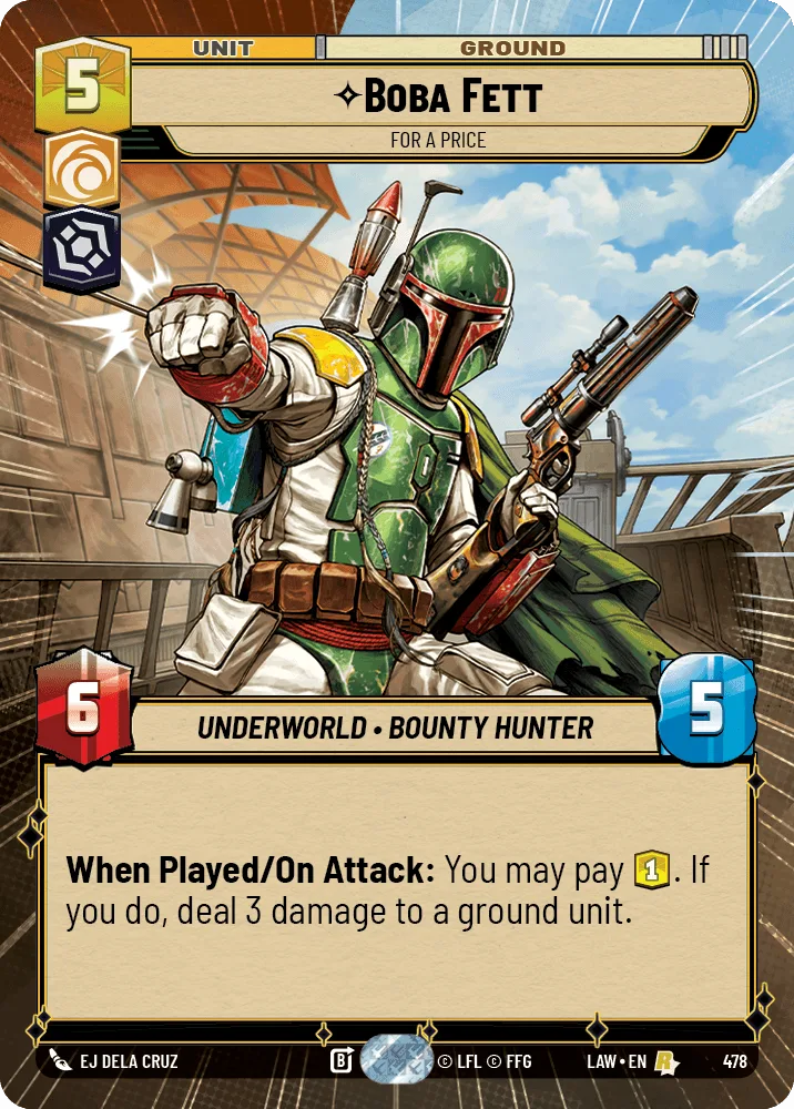 Boba Fett - For a Price