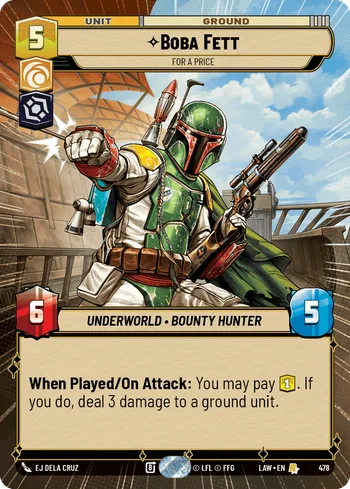 Boba Fett - For a Price