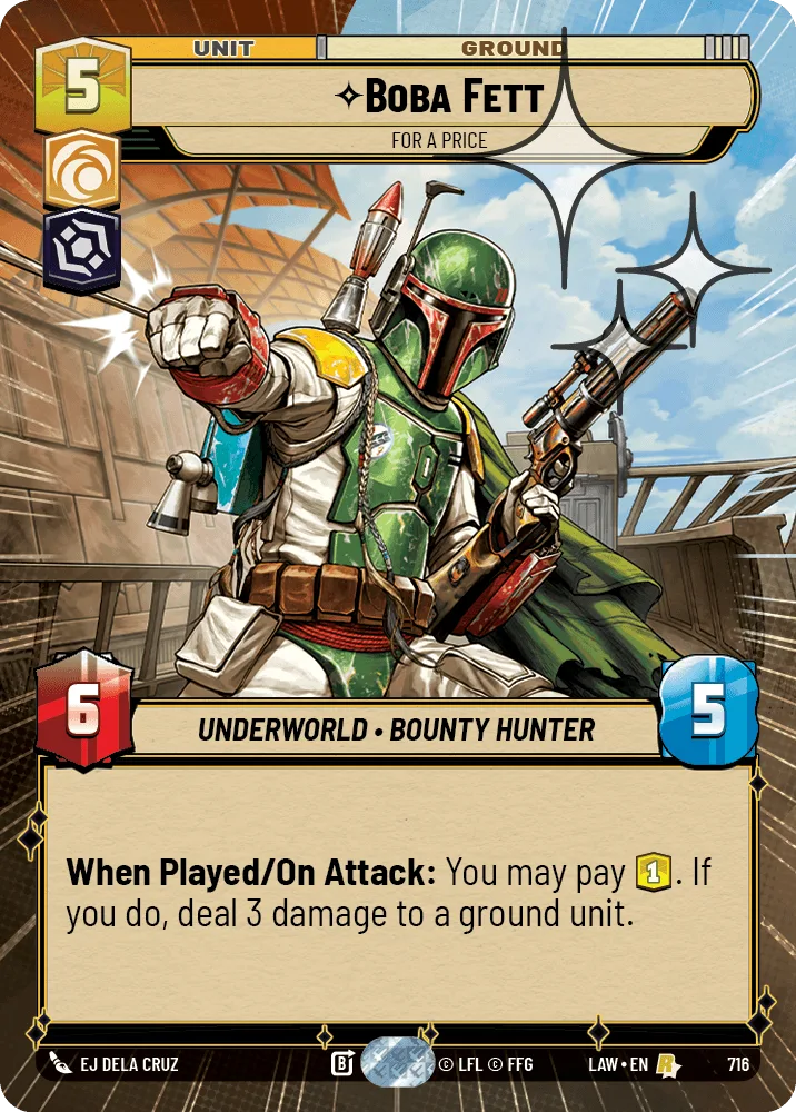 Boba Fett - For a Price