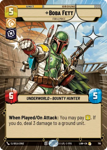 Boba Fett - For a Price