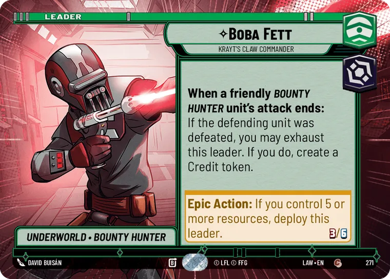 Boba Fett - Krayt's Claw Commander
