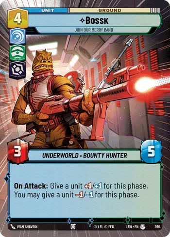 Bossk - Join Our Merry Band