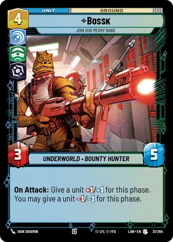 Bossk - Join Our Merry Band