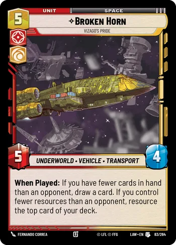 Broken Horn - Vizago's Pride