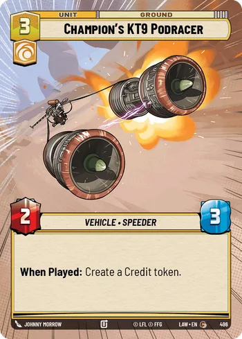 Champion's KT9 Podracer