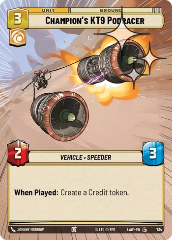 Champion's KT9 Podracer