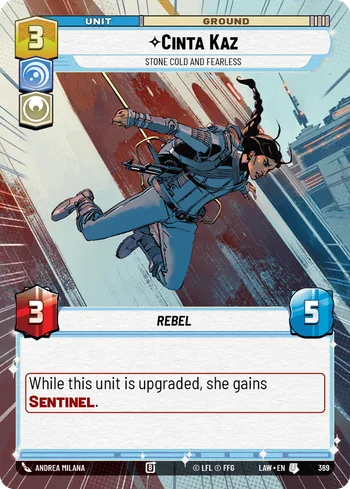 Cinta Kaz - Stone Cold and Fearless