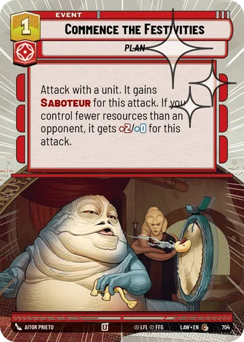 Commence the Festivities