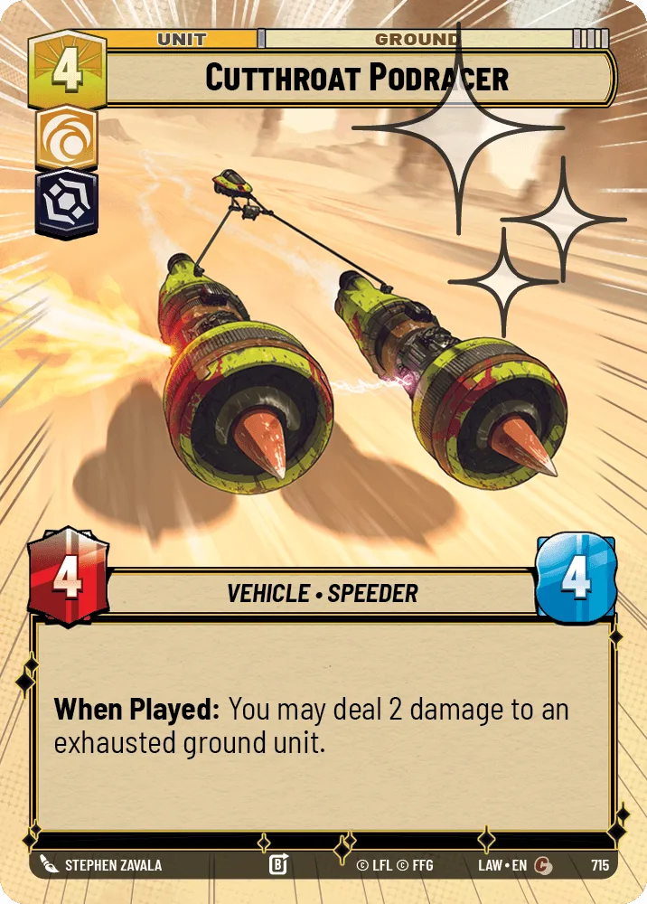 Cutthroat Podracer