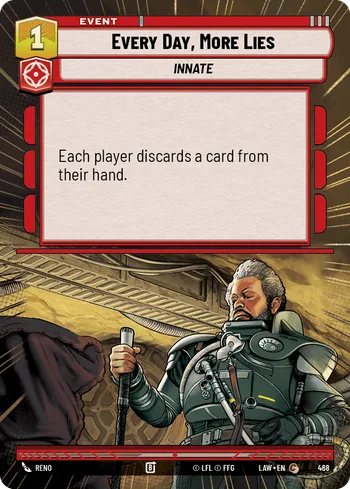 Every Day, More Lies