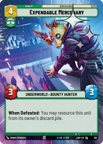 Expendable Mercenary