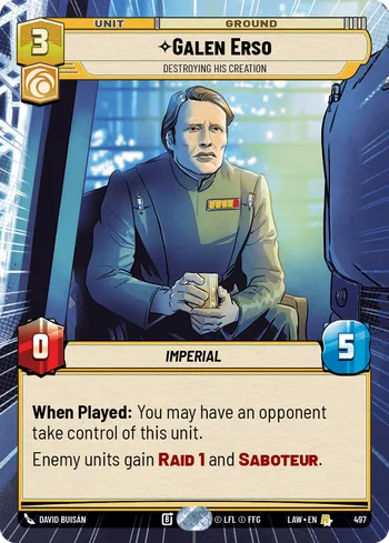 Galen Erso - Destroying His Creation