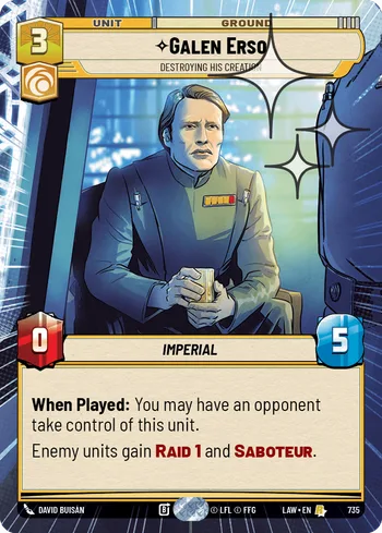 Galen Erso - Destroying His Creation