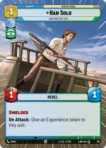 Han Solo - Hibernation Sick