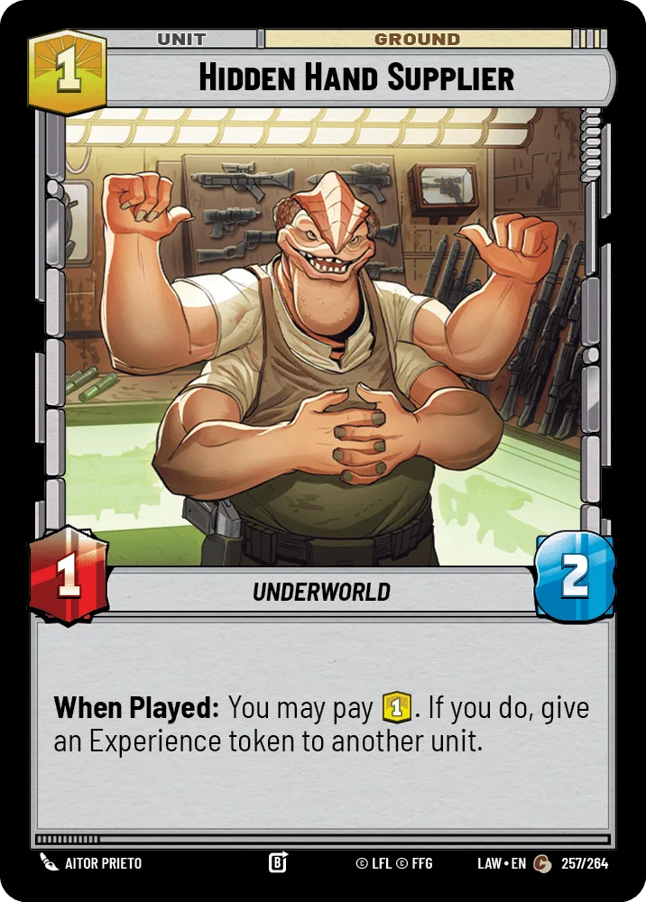 Hidden Hand Supplier