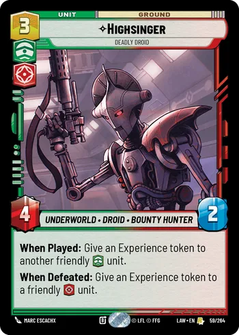 Highsinger - Deadly Droid