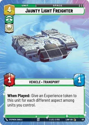 Jaunty Light Freighter