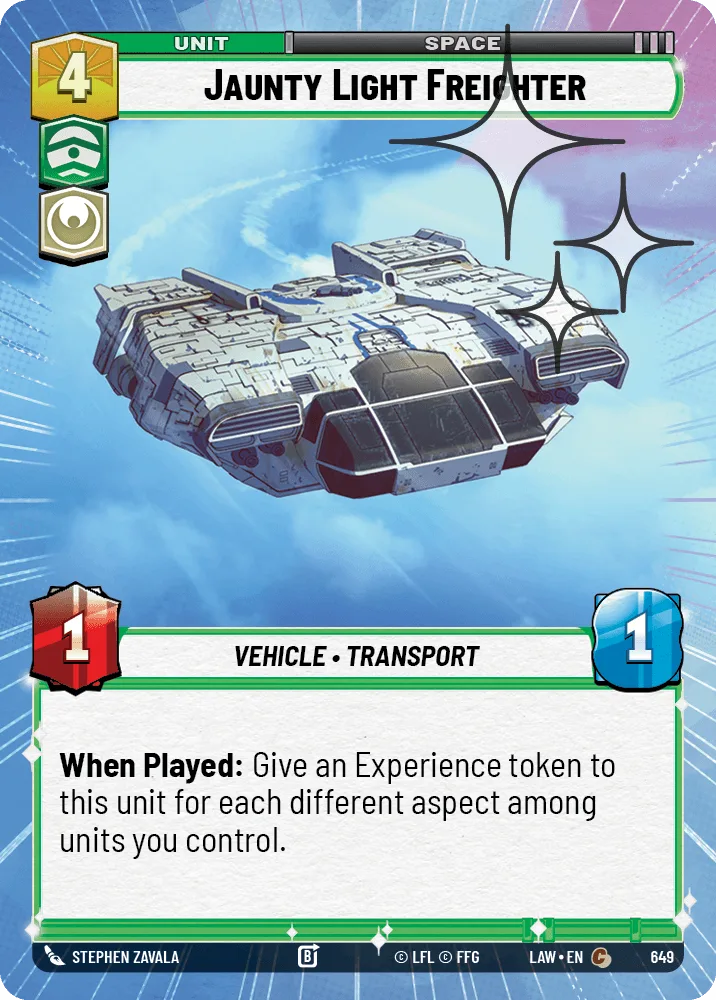 Jaunty Light Freighter