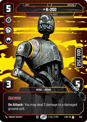K-2SO - Locking the Vault