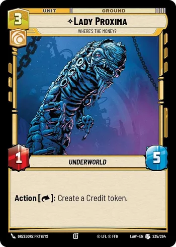 Lady Proxima - Where's the Money?