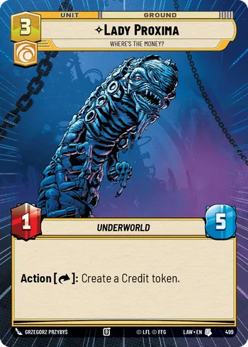 Lady Proxima - Where's the Money?