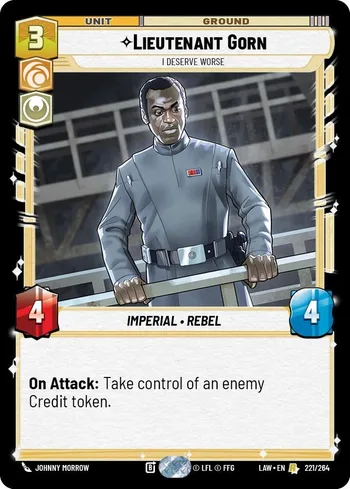 Lieutenant Gorn - I Deserve Worse