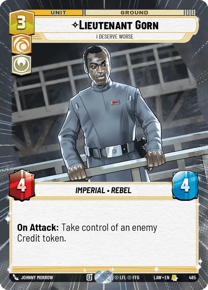 Lieutenant Gorn - I Deserve Worse