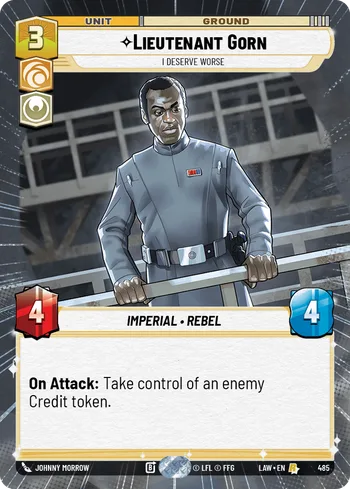 Lieutenant Gorn - I Deserve Worse