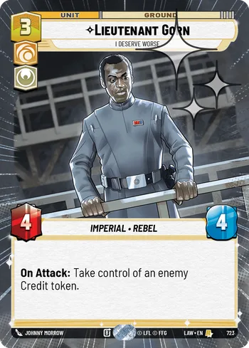 Lieutenant Gorn - I Deserve Worse