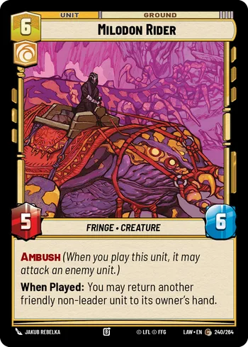 Milodon Rider