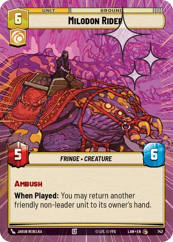 Milodon Rider