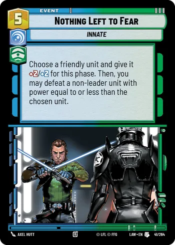 Nothing Left to Fear