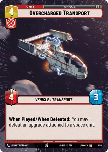 Overcharged Transport