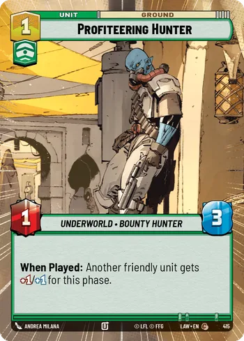 Profiteering Hunter