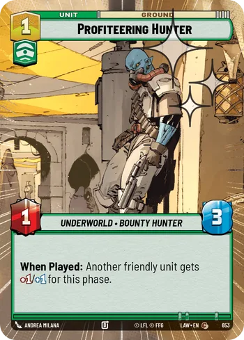 Profiteering Hunter
