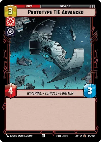 Prototype TIE Advanced