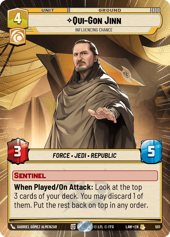 Qui-Gon Jinn - Influencing Chance