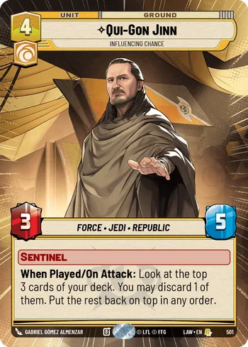 Qui-Gon Jinn - Influencing Chance